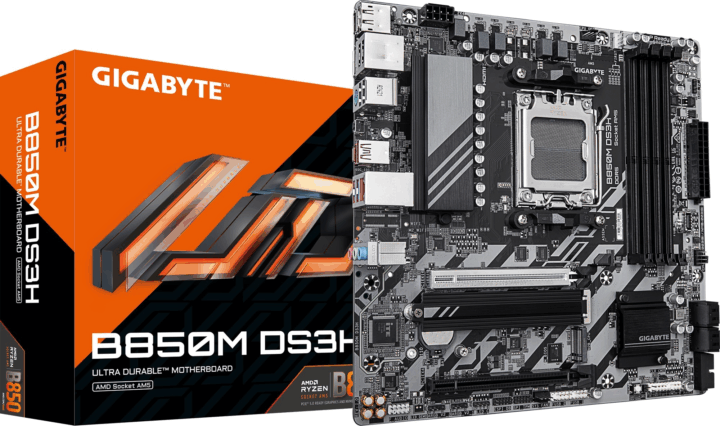 Gigabyte B850M DS3H DDR5 AMD AM5 MicroATX alaplap