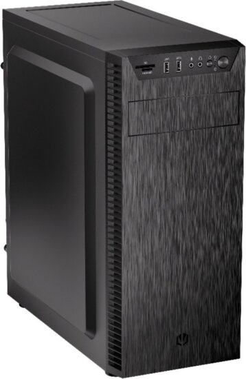 ENDORFY Armis 100 Solid Midi Torony Számítógépház + 1db 120mm ventilátor - Fekete ENDORFY Armis 100 Solid Midi Torony Számítógépház + 1db 120mm ventilátor - Fekete