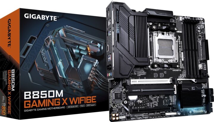 GIGABYTE B850M GAMING X WIFI6E DDR5 AMD AM5 MicroATX Alaplap GIGABYTE B850M GAMING X WIFI6E DDR5 AMD AM5 MicroATX Alaplap