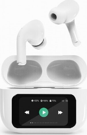 GEMBIRD TWS-LCD-ANC-01-W Bluetooth Fülhallgató Headset - Fehér GEMBIRD TWS-LCD-ANC-01-W Bluetooth Fülhallgató Headset - Fehér