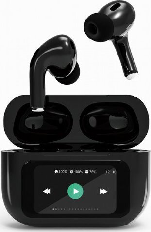 GEMBIRD TWS-LCD-ANC-01-BK Bluetooth Fülhallgató Headset - Fekete GEMBIRD TWS-LCD-ANC-01-BK Bluetooth Fülhallgató Headset - Fekete