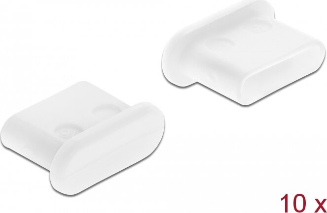 Delock 64095 Porvédő USB Type-C - Fehér (10db / csomag)