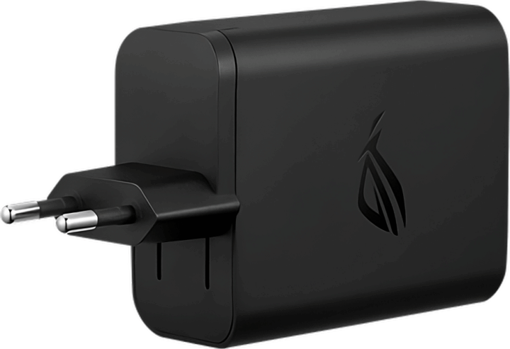 Asus ROG 140W USB-A / 3x USB-C GaN Hálózati Gyorstöltő Adapter 140W - Fekete