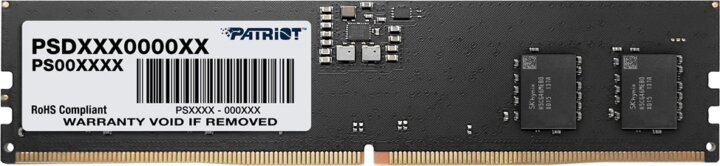 Patriot Memory 16GB / 5600 Signature Line DDR5 UDIMM CL90 Single Desktop RAM