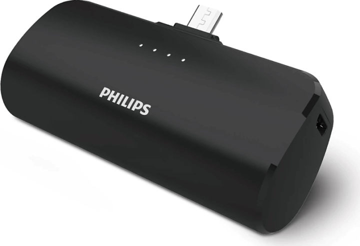 Philips DLP2510U Powerbank 2500mAh 9,25W - Fekete