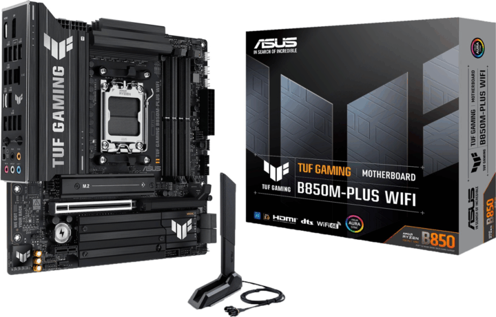 ASUS TUF GAMING B850M-PLUS WIFI DDR5 AMD AM5 ATX Alaplap