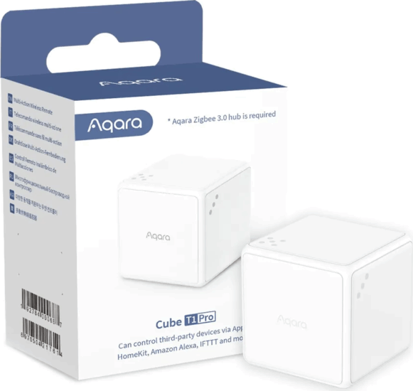 Aqara Cube T1 Pro Zigbee Okos vezérlőkocka - Fehér Aqara Cube T1 Pro Zigbee Okos vezérlőkocka - Fehér