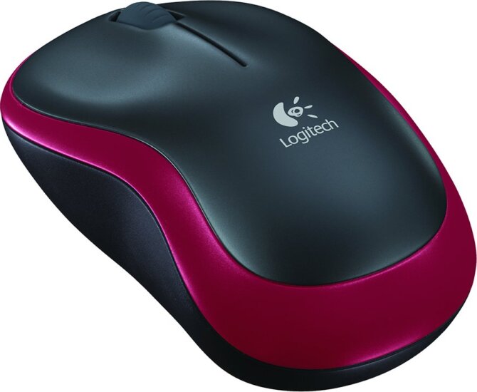 Logitech M185 Wireless Egér - Piros / Fekete Logitech M185 Wireless Egér - Piros / Fekete