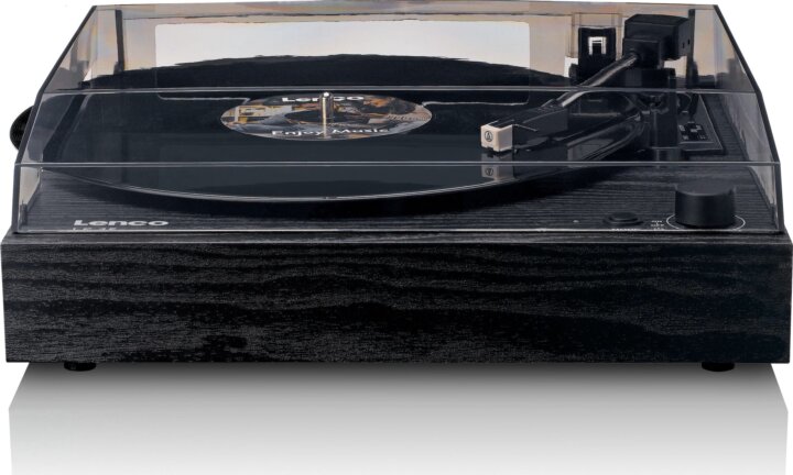 Lenco LS-15BK Bakelit Vinyl lemezjátszó - Fekete