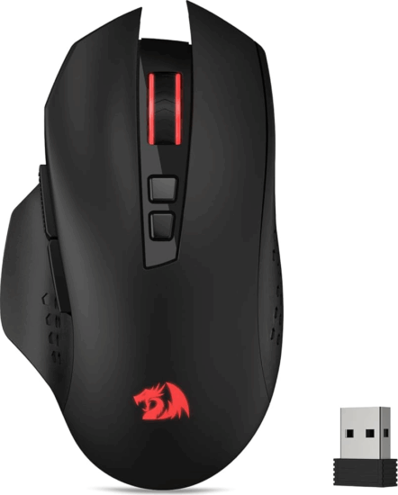Redragon M656 Gainer Bluetooth + RF Wireless Gaming Egér - Fekete Redragon M656 Gainer Bluetooth + RF Wireless Gaming Egér - Fekete