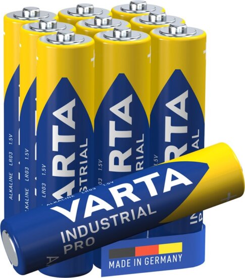 VARTA Industrial LR03 AAA Alkáli Creuzaelem (10db / csomag)
