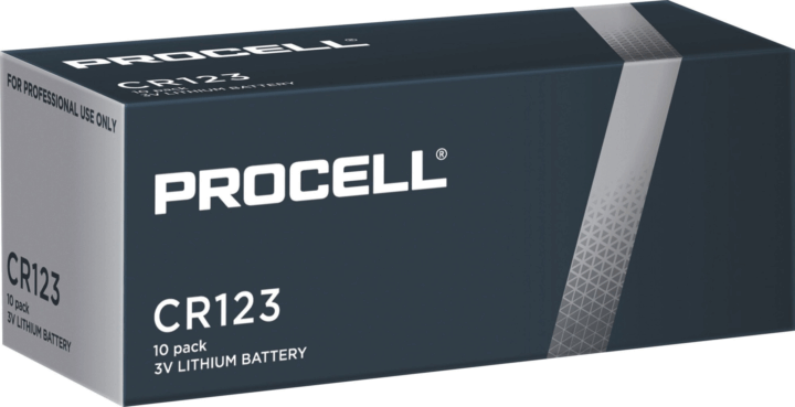 Duracell Procell CR123A Lítium mangán elem (10db / csomag) Duracell Procell CR123A Lítium mangán elem (10db / csomag)
