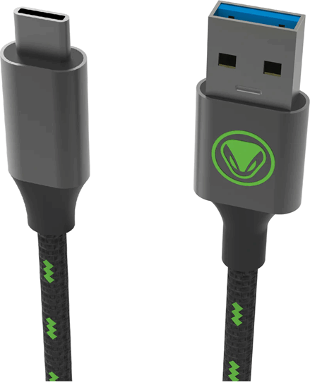 Snakebyte XSX USB Type-C apa - USB-A apa Adat- és töltőkábel 2m - Fekete Snakebyte XSX USB Type-C apa - USB-A apa Adat- és töltőkábel 2m - Fekete