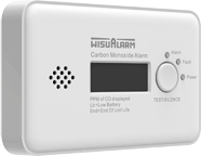 Wisualarm HY-GC20B Szénmonoxid érzékelő és jelző - Fehér