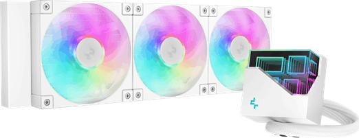 DeepCool LT360 WH ARGB Univerzális CPU AiO Vízhűtés - Fehér