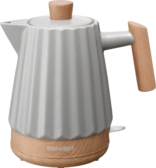 Concept RK0091 Kerámia Vízforraló 1,5L 1500 Watt - Világos szürke Concept RK0091 Kerámia Vízforraló 1,5L 1500 Watt - Világos szürke