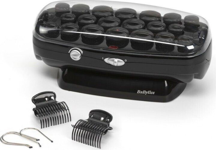 BaByliss RS035E Thermo Ceramic Elektromos hajcsavaró készlet 20 db - Fekete