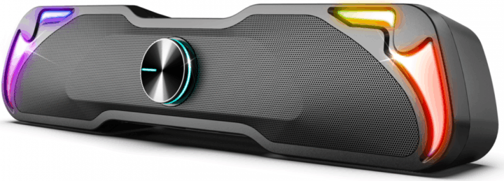 Advance SP-230 Soundphonic RGB 2.0 Hangfal 6W - Fekete