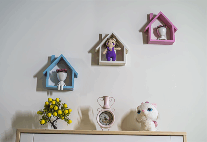 Iris E5657 Ház alakú fali dekoráció 24x24cm