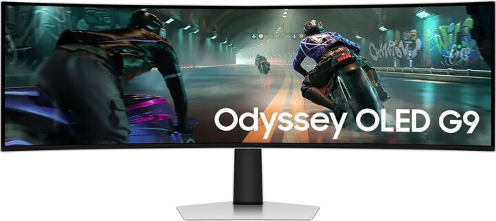 Samsung 49" LS49DG910SUXEN 32:9 DQHD OLED G9 Ívelt Gaming Monitor - Ezüst Samsung 49" LS49DG910SUXEN 32:9 DQHD OLED G9 Ívelt Gaming Monitor - Ezüst