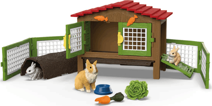 Schleich 42728 Farm World Nyúlkuckó figura