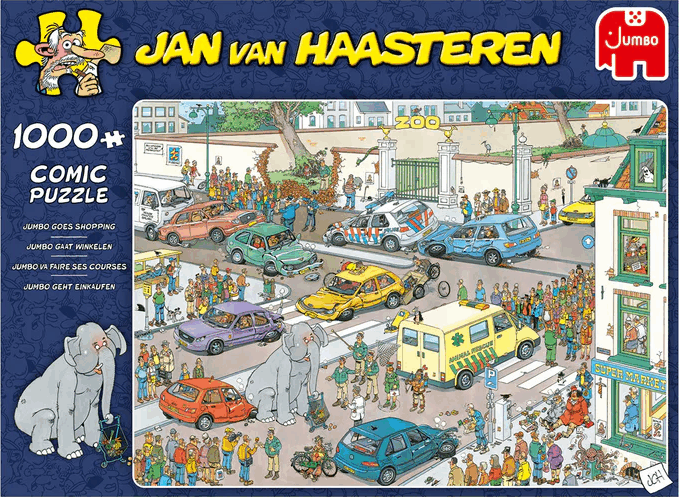 Jumbo Jan van Haasteren - Jumbo vásárolni megy 1000 darabos puzzle