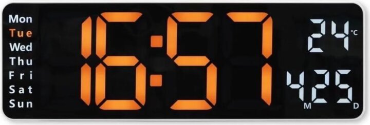 Hama 00222224 Santa Cruz Hőmérős Digitális falióra Távirányítóval - Fehér Hama 00222224 Santa Cruz Hőmérős Digitális falióra Távirányítóval - Fehér