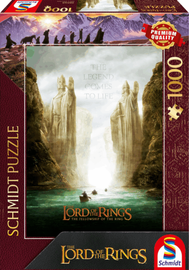 Schmidt Spiele Lord of the Rings - A Gyűrű Szövetsége 1000 darabos puzzle Schmidt Spiele Lord of the Rings - A Gyűrű Szövetsége 1000 darabos puzzle