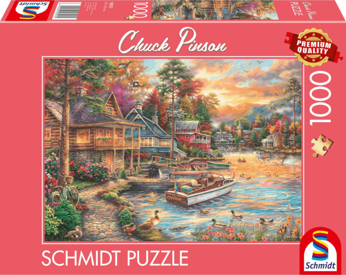 Schmidt Spiele Chuck Pinson: Part a naplementében 1000 darabos puzzle Schmidt Spiele Chuck Pinson: Part a naplementében 1000 darabos puzzle