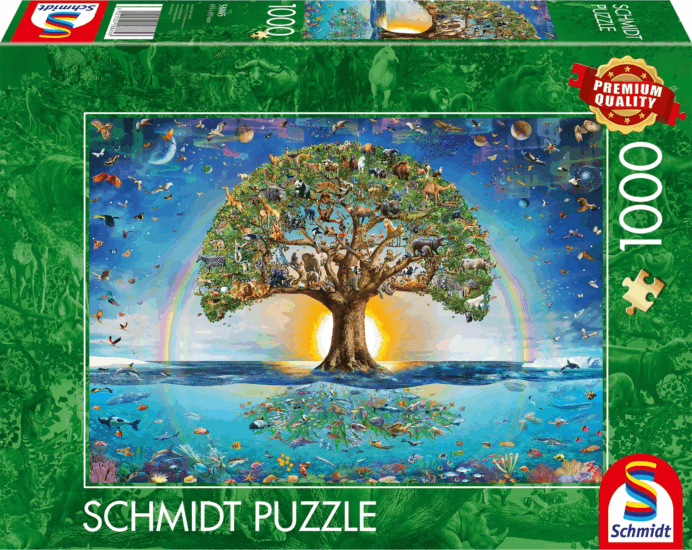Schmidt Spiele Az életfa varázsa 1000 darabos puzzle Schmidt Spiele Az életfa varázsa 1000 darabos puzzle