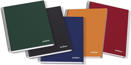 Ambar Ideas 150 lapos A4 Keményfedeles kockás spirálfüzet - Többféle Ambar Ideas 150 lapos A4 Keményfedeles kockás spirálfüzet - Többféle