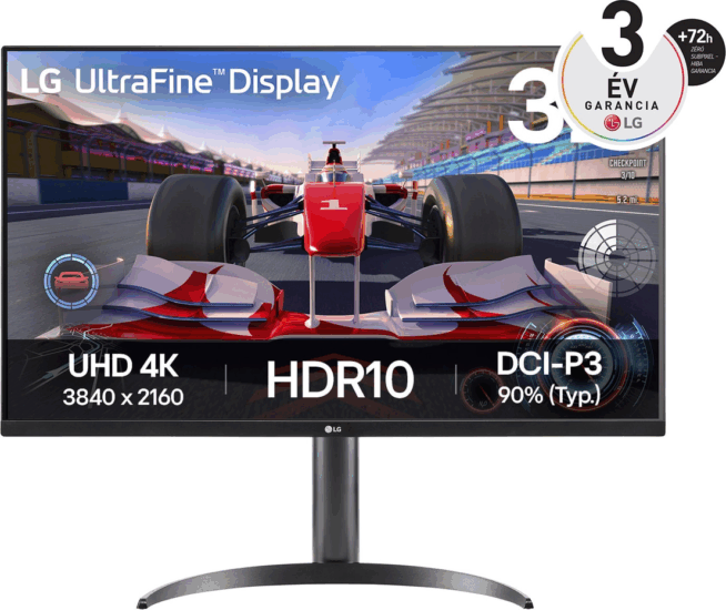 LG 31.5" 32UR550K 16:9 4K UHD VA Monitor 60Hz - Fekete LG 31.5" 32UR550K 16:9 4K UHD VA Monitor 60Hz - Fekete