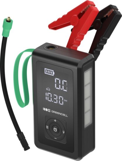 Green Cell CJSGC03 Akkus Autós Inditó kompresszor funkcióval 1000A / 8000 mAh Green Cell CJSGC03 Akkus Autós Inditó kompresszor funkcióval 1000A / 8000 mAh