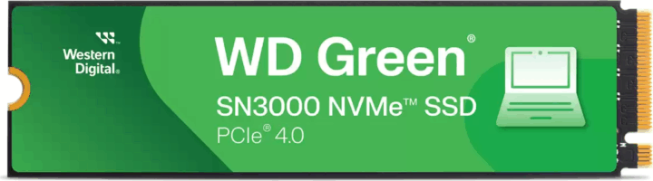 Western Digital 1TB SN3000 Gen4x4 NVMe PCIe M.2 SSD Western Digital 1TB SN3000 Gen4x4 NVMe PCIe M.2 SSD
