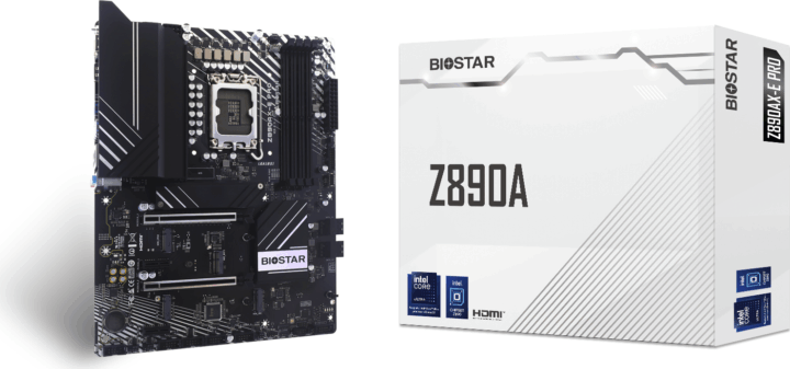 Biostar Z890AX-E PRO DDR5 Intel s1851 ATX Alaplap Biostar Z890AX-E PRO DDR5 Intel s1851 ATX Alaplap