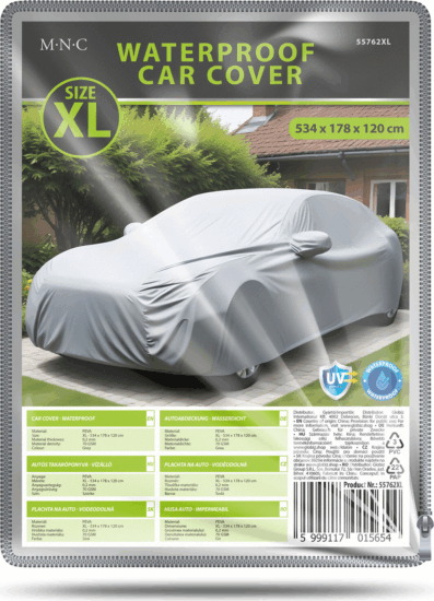 MNC 55762XL PEVA Vízálló Autós Takaróponyva XL (534 x 178 x 120cm) MNC 55762XL PEVA Vízálló Autós Takaróponyva XL (534 x 178 x 120cm)