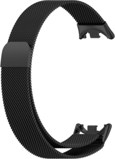 Mybandz Xiaomi Mi Band 8 Milánói Mágneses Fém Okosóra szíj - Fekete Mybandz Xiaomi Mi Band 8 Milánói Mágneses Fém Okosóra szíj - Fekete
