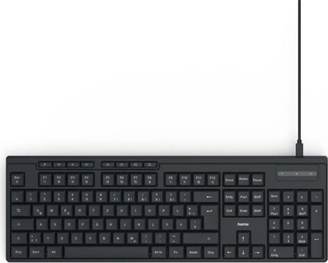 Hama CK-200 Vezetékes Billentyűzet HUN - Fekete