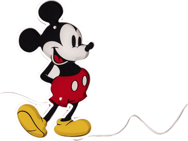 Yellowpop Disney Falra akasztható USB Neon LED Dekorációs lámpa - Mickey egér