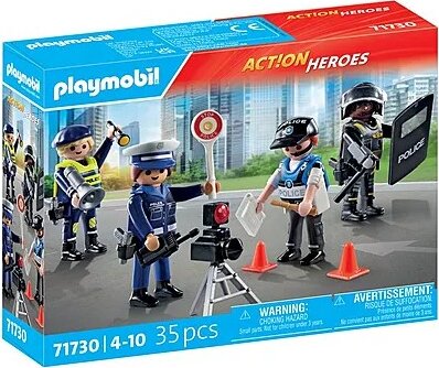 Playmobil 71730 Action Heroes - Rendőrfigura szett Playmobil 71730 Action Heroes - Rendőrfigura szett