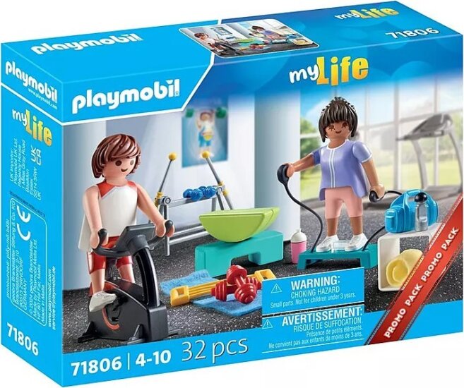 Playmobil 71806 My Life - Fitnessz edzés