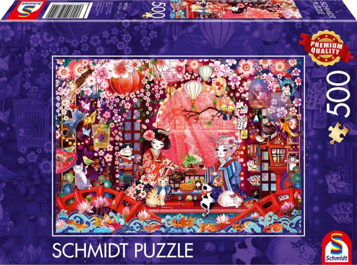 Schmidt Spiele Japán Tea Ceremónia 500 darabos puzzle Schmidt Spiele Japán Tea Ceremónia 500 darabos puzzle
