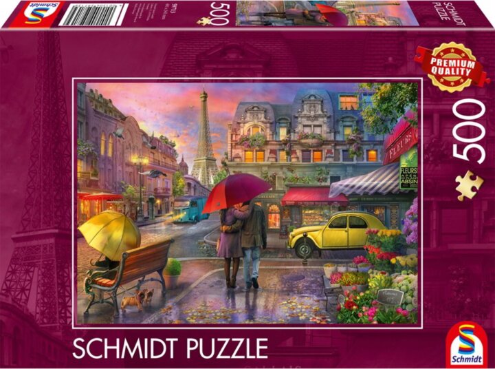 Schmidt Spiele Eső Párizsban 500 darabos puzzle