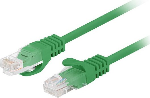 Lanberg U/UTP Cat6 RJ45 Patch Kábel 3m 10db - Zöld Lanberg U/UTP Cat6 RJ45 Patch Kábel 3m 10db - Zöld