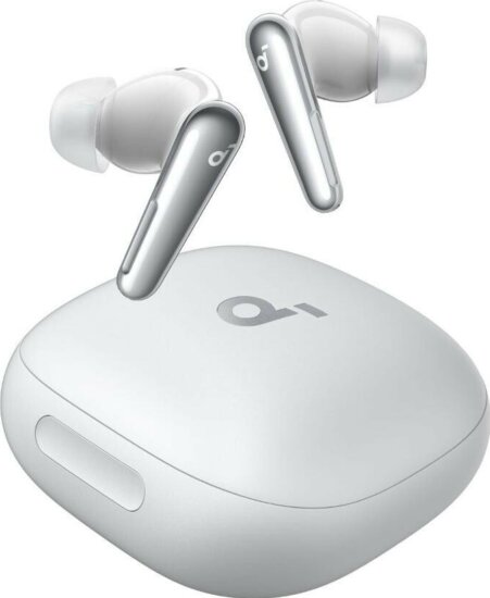Anker Liberty 4 Pro Bluetooth Fejhallgató Headset Töltőtokban - Fehér