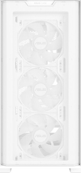 Asus A21 PLUS Midi Torony Számítógépház + 4db 120 ARGB ventilátor - Fehér