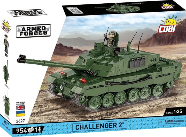Cobi Challenger 2 Tank 954 darabos építő készlet Cobi Challenger 2 Tank 954 darabos építő készlet