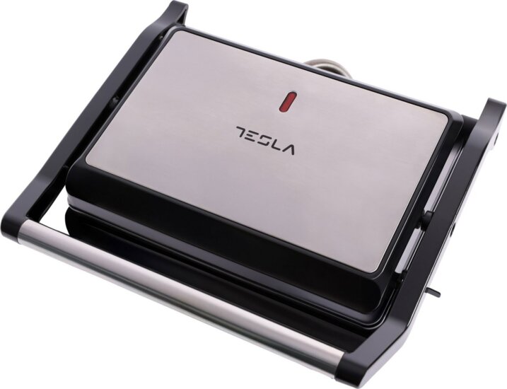 Tesa GR200BX Elektromos Asztali Grillsütő 1000 Watt - Fekete / Inox