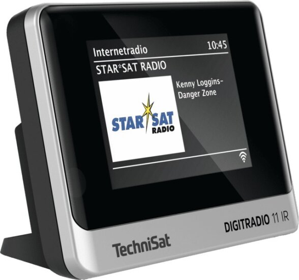 Technisat DigitRadio 11 IR Internetes Rádió - Fekete / Ezüst