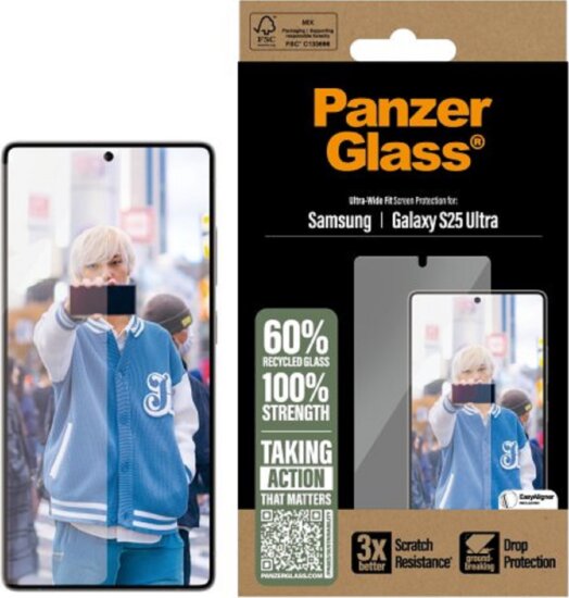 PanzerGlass Samsung Galaxy S25 Ultra Kijelzővédő üveg